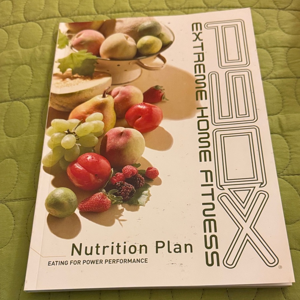 P90X Extreme Home Fitness Nutrition Plan Guide